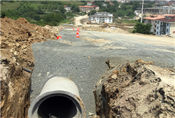 Yeni Bulvara Sağlam Altyapı