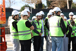 Bilim Merkezi’nde ilk görüntü ortaya çıktı: Yusuf Alemdar geleceğin inşaat mühendisleriyle şantiyede son durumu açıkladı