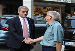 “Şehrimizin hafızası olan esnaflarımızla bir ve beraber olmaya devam edeceğiz”