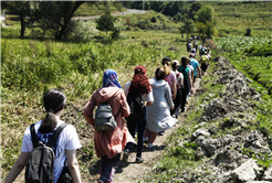 Son rota Akgöl'dü Unutulmaz bir doğa deneyimi yaşadılar