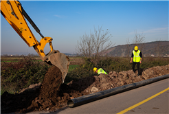 Bin 600 metrelik yenileme projesiyle bölgenin atık su altyapısı güçleniyor