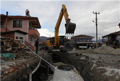 Geyve’de Altyapı Baştan Aşağı Yenileniyor