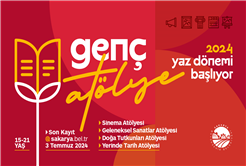 Gençlerin atölyesinde yaz dönemi başlıyor