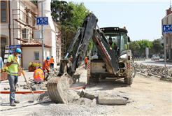 “Bankalar Caddesi’nin o kısmında çalışmalar başladı”