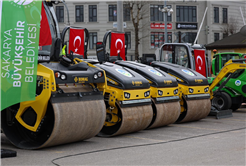 Büyükşehir’den Sakarya'ya hizmet için 484 milyon TL ile 59 araçlık dev yatırım