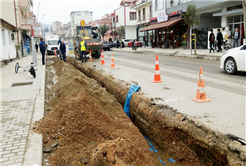 Bağlar Caddesi’nin İçmesuyu Hattı Yenileniyor
