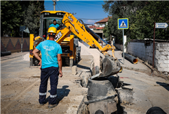 Pamukova Ankara Caddesi’nin yağmursuyu altyapısı yenileniyor