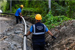 “Dev altyapı hamlesi ile su kayıplarının önüne geçiyoruz”