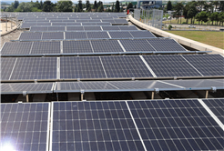 Terminal GES hizmet binalarına elektrik üretiyor