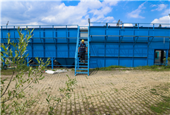 Karapürçek’te ön çökeltim sistemiyle arıtılan sular altyapı hatlarına ulaştı