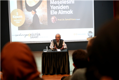 Etkinliklerin konuğu Prof. Dr. İsmail Kara oldu