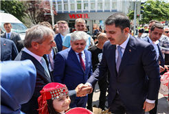 “Yeşil, sosyal ve dirençli şehir hedefimize Sayın Bakanımızın destekleriyle hızla ilerliyoruz”