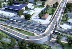 Yenikent trafiğini çarşıya direkt bağlayacak duble yol ve köprü geliyor