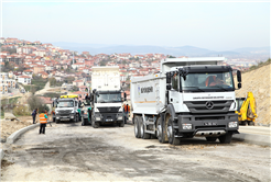 Kampüs Yolu’nda Asfalt Çalışmaları Başladı