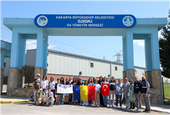 Hızırilyas İçmesuyu Arıtma Tesisi uluslararası misafirlerini ağırladı