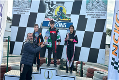 Büyükşehir’in en küçük sporcusu KKTC’de birinci oldu
