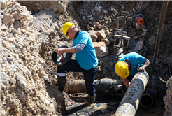 Yazlık’ın trafik yükünü azaltacak yola SASKİ’den güçlü altyapı desteği