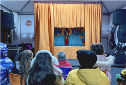 Ramazan Sokağı’nda minikleri kahkahaya boğan gösteri