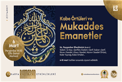 Hz. Muhammed’in mukaddes emanetleri Sakaryalılarla buluşuyor