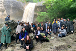 Doğa tutkunlarının bu haftaki adresi Doğançay Şelalesi oldu