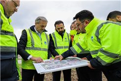 Yazlık Katlı Kavşağı’nda çalışmalar başladı