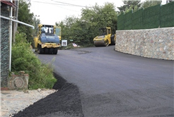 Sapanca Mahmudiye’de asfalt çalışmaları tamamlanıyor