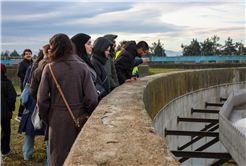 SASKİ’nin arıtma tesisleri öğrencilerin derslerine konu olmaya devam ediyor