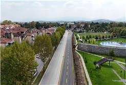 Yazlık Kavşağı ile Millet Bahçesi arasındaki yol çalışmaları tamamlandı