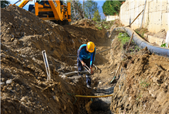 Geyve’de içme suyu iletim kapasitesi iki katına çıkarıldı