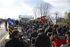 “Arifiye’nin yeni duble yolu ve gasilhane hayırlı olsun”