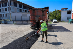 Altyapı çalışmaları tamamlanan noktalar sürücüler için güvenli hale getirildi