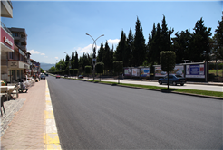 Orhangazi Caddesi asfaltla buluştu