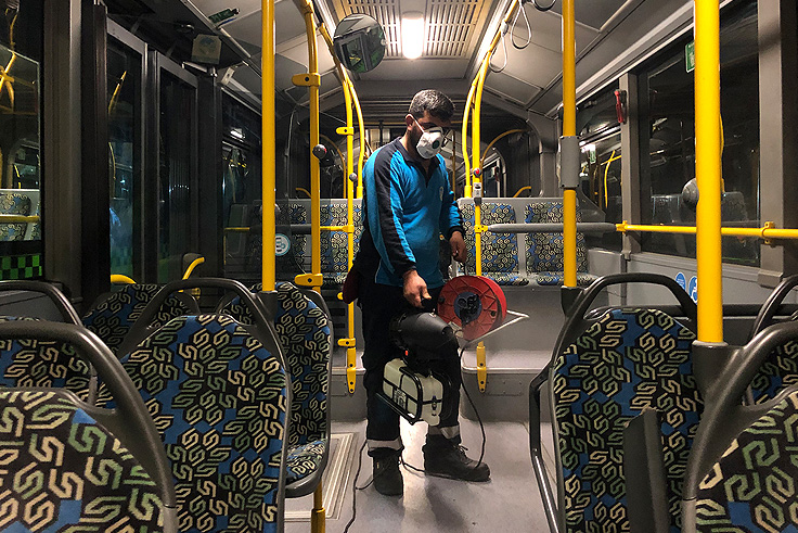 Toplu taşımada sağlıklı ulaşımlar için
