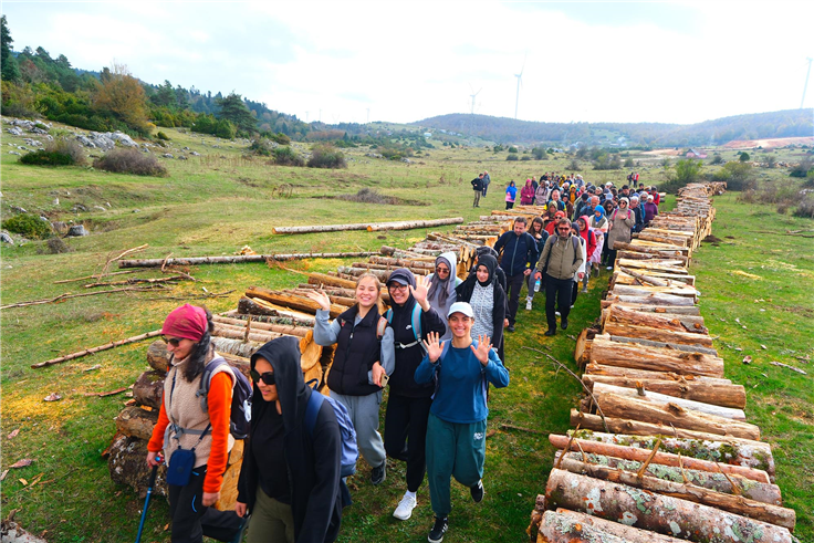 Sakarya’da doğa tutkunlarının beklediği takvim geldi: Baharı muhteşem manzarayla karşılayacaklar…