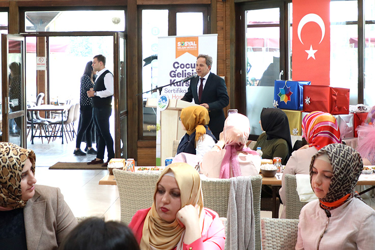Çocuk Gelişim Akademisi’nden anlamlı final