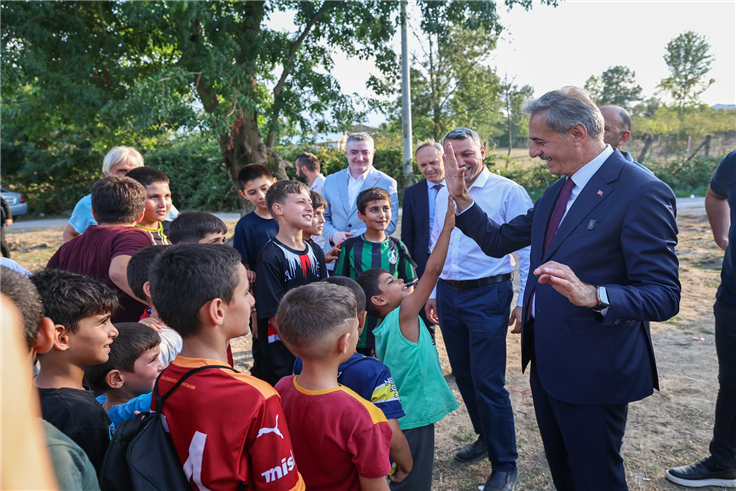 Çocukların yüzü güldü, son adres Yazılıgürgen oldu