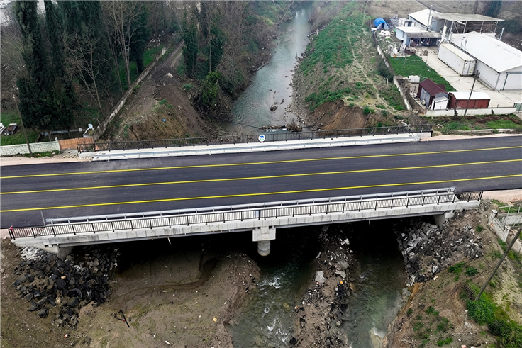 20 mahalle ve 2 ilçeyi bağlayan yeni köprüyü Yeniorman memnuniyetle karşıladı
