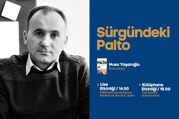 Yaşaroğlu ‘Sürgündeki Palto’yu anlatacak