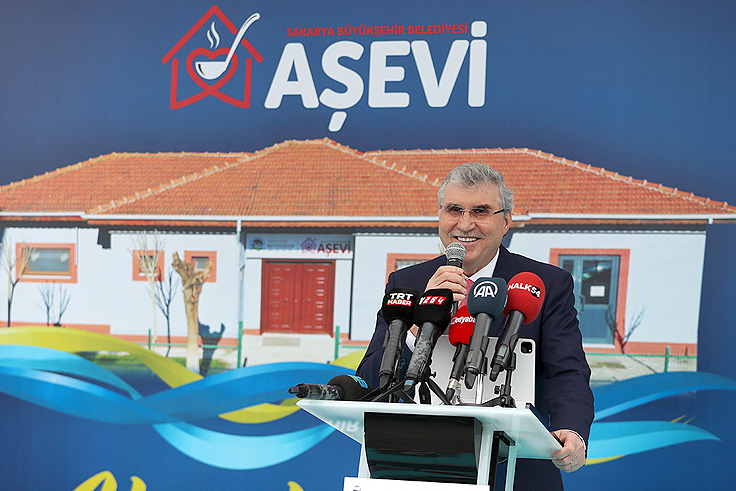 Sakarya Büyükşehir Aşevi hizmete açıldı