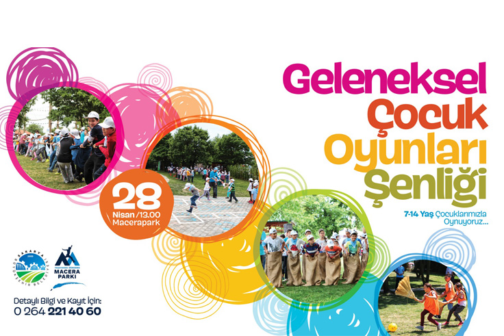 Geleneksel Çocuk Oyunları Şenliği Macera Park’ta