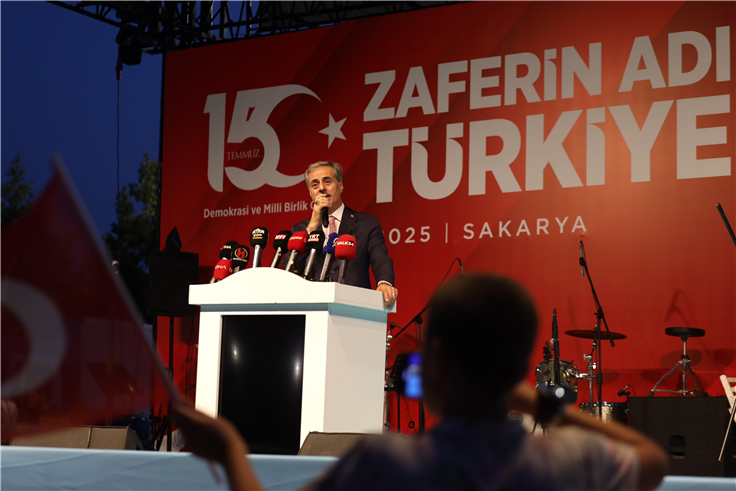 “15 Temmuz'un 10'uncu yılında yine meydanlarda olacağız”
